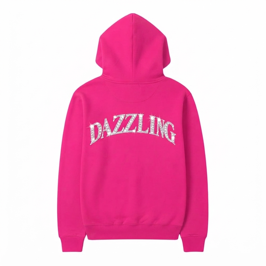 Dazzling Hoodie - Pink