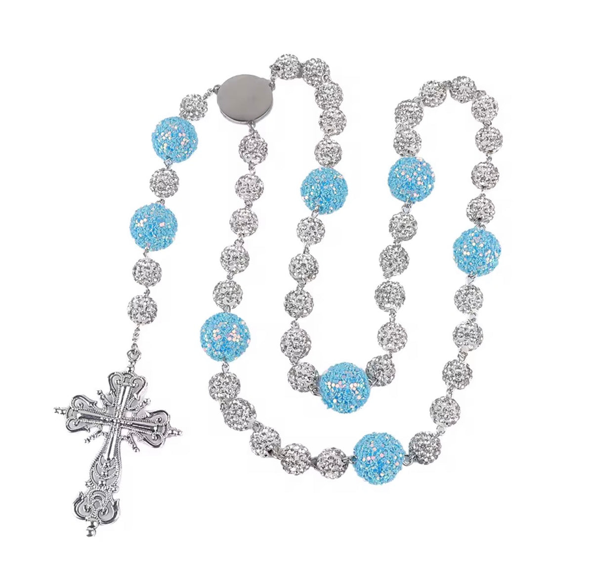Z-Crystal Necklace-(6 colors)