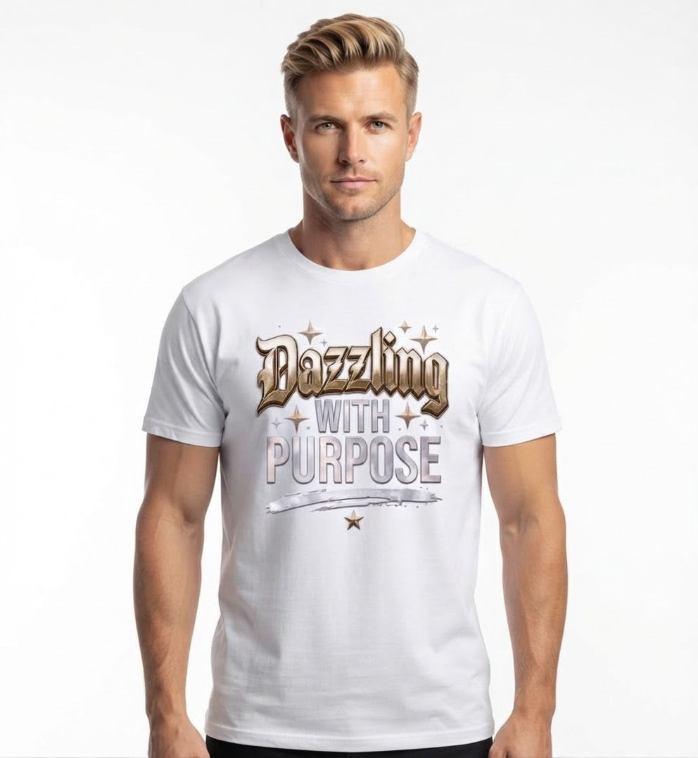 Dazzling with Purpose- Black (+1 color)