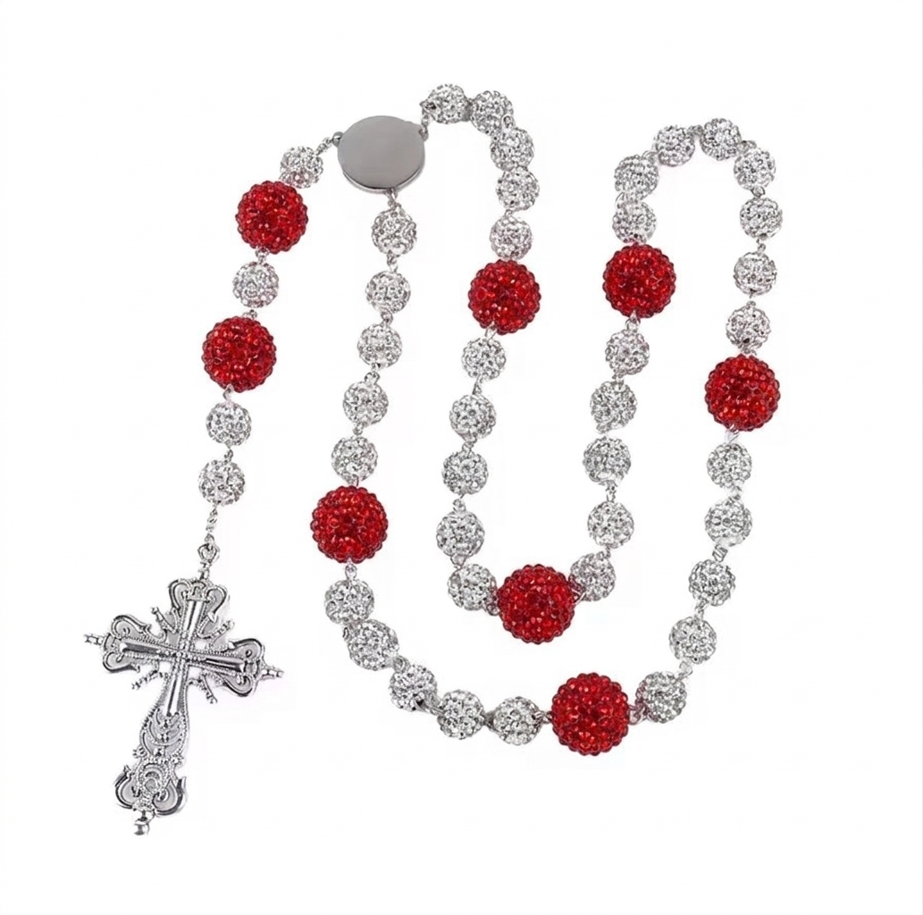 Z-Crystal Necklace-(6 colors)