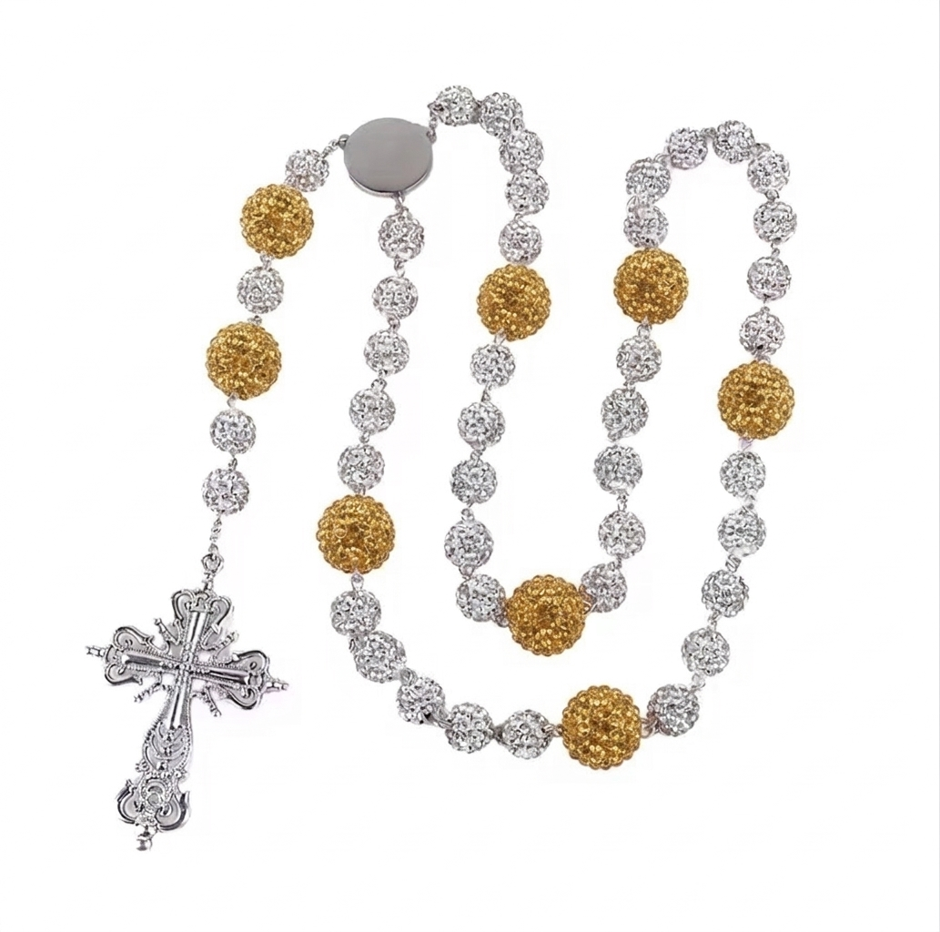 Z-Crystal Necklace-(6 colors)