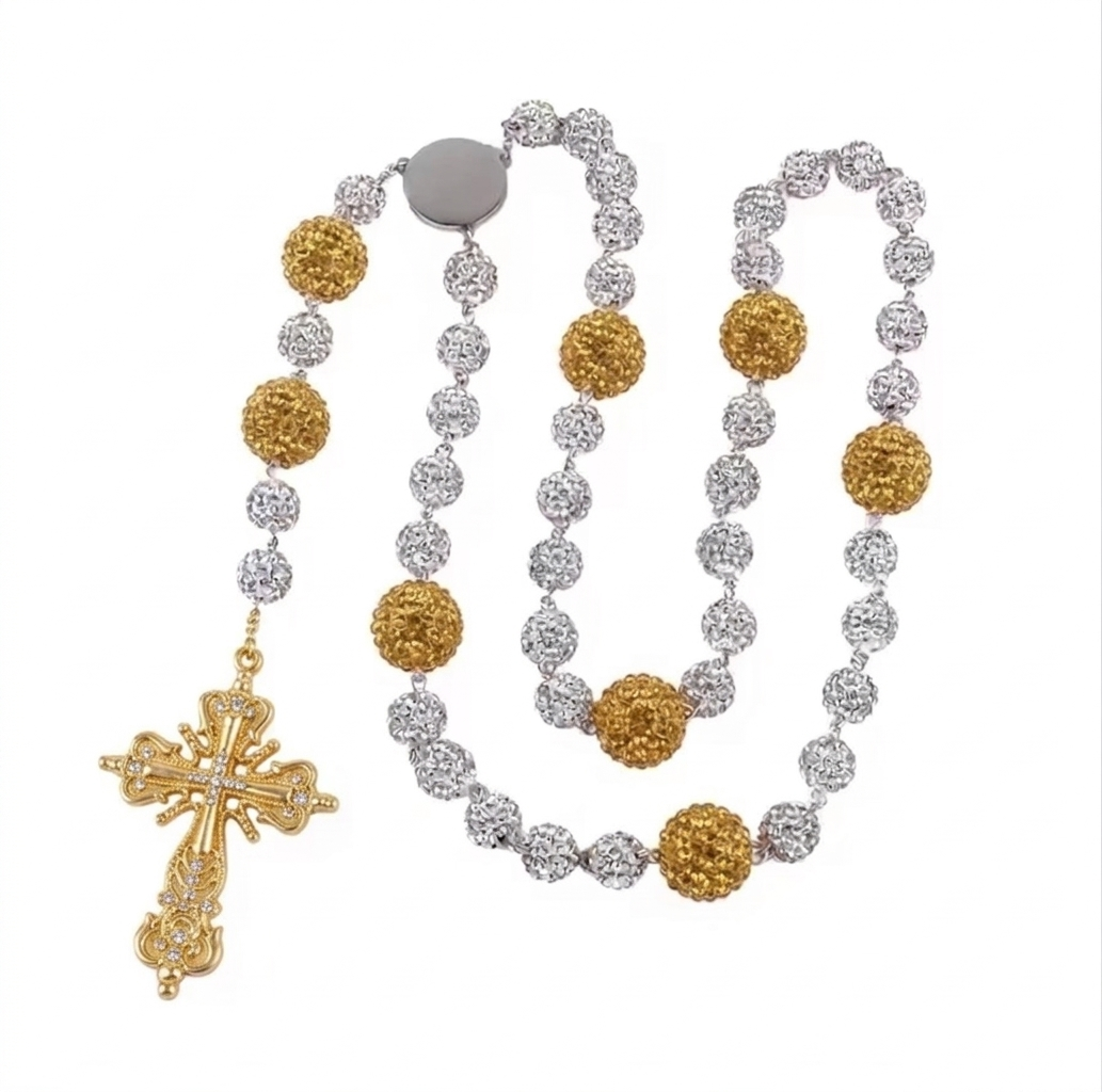 Z-Crystal Necklace-(6 colors)