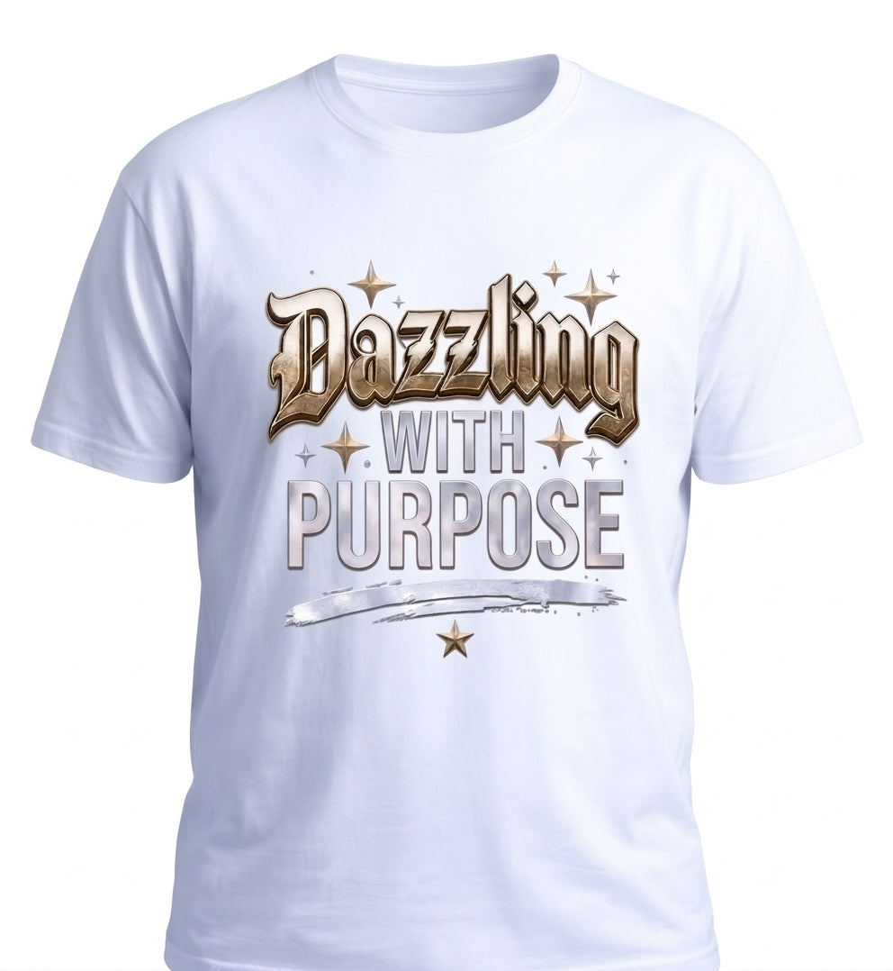 Dazzling with Purpose- Black (+1 color)