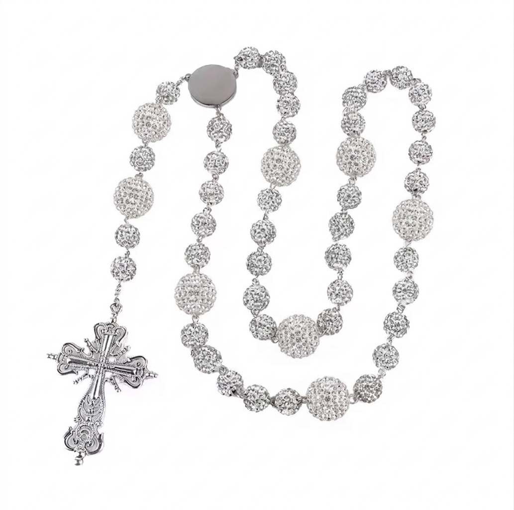 Z-Crystal Necklace-(6 colors)